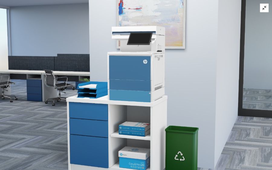 Sewa HP Color LaserJet Enterprise MFP X57945dn